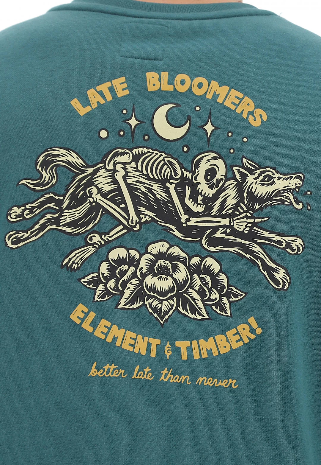 Felpa Girocollo Con Stampa Sul Retro Element Uomo 8 Felpa Girocollo Con Stampa Sul Retro Element Uomo - immagine 6