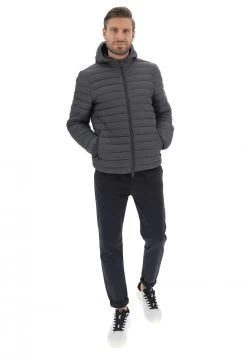 Giubbotto Imbottito Con Cappuccio 8.9 Con Interno A Contrasto -Negozio Da Uomo Alla Moda 003827342e93ac720f5daae9232ac871