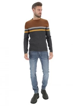 Girocollo Uomo Color Block Age Misto Lana -Negozio Da Uomo Alla Moda 02b68e6e6595e2059ac48afeafb1b306