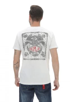 T-shirt Replay Maxi Stampa Sul Retro -Negozio Da Uomo Alla Moda 02d8768ac7c1332128af4a3b87bb75a8