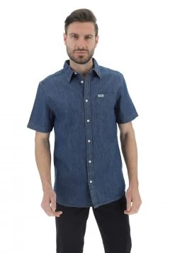 Wrangler Camicia Denim Manica Corta W5k05k96n