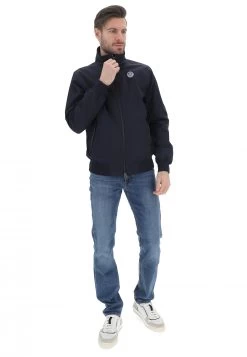 Giubbino Antivento Uomo North Sails Tinta Unita Full Zip In Tessuto Traspirante -Negozio Da Uomo Alla Moda 046d0137ed4eecf1ae7187f9fd7685ea