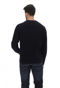 Maglione Girocollo Manuel Ritz Con Lavorazione A Treccia Made In Italy -Negozio Da Uomo Alla Moda 0507d34cf6b094ea1c3156064d75f92a