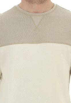 Felpa Girocollo Blend Uomo Bicolor Con Cuciture A Vista -Negozio Da Uomo Alla Moda 05a640f072237c63edb41f40561fbf13