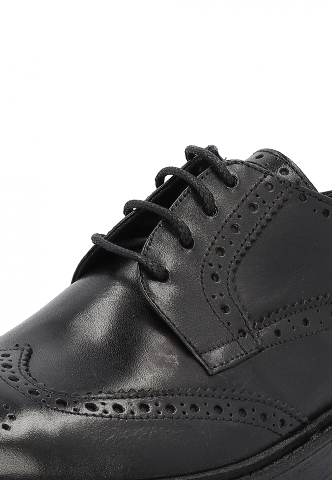 Strangata Elegante In Pelle Piùdue Con Disegno Brogue Made In Italy 9 Strangata Elegante In Pelle Piùdue Con Disegno Brogue Made In Italy - immagine 7