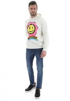 Felpa Con Cappuccio Whatever Con Maxi Stampa Frontale E Logo -Negozio Da Uomo Alla Moda 08c68ecf0bf5c267bf49da4a50be5450