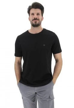 FYNCH-HATTON T-shirt Fynch Hatton Uomo Basic In Cotone Con Logo In Rilievo -Negozio Da Uomo Alla Moda 0bf22fdb944f34029e15c78d1d7bce6d