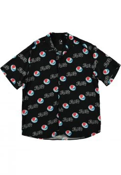 Camicia In Viscosa Con Stampa Pepsi All Over