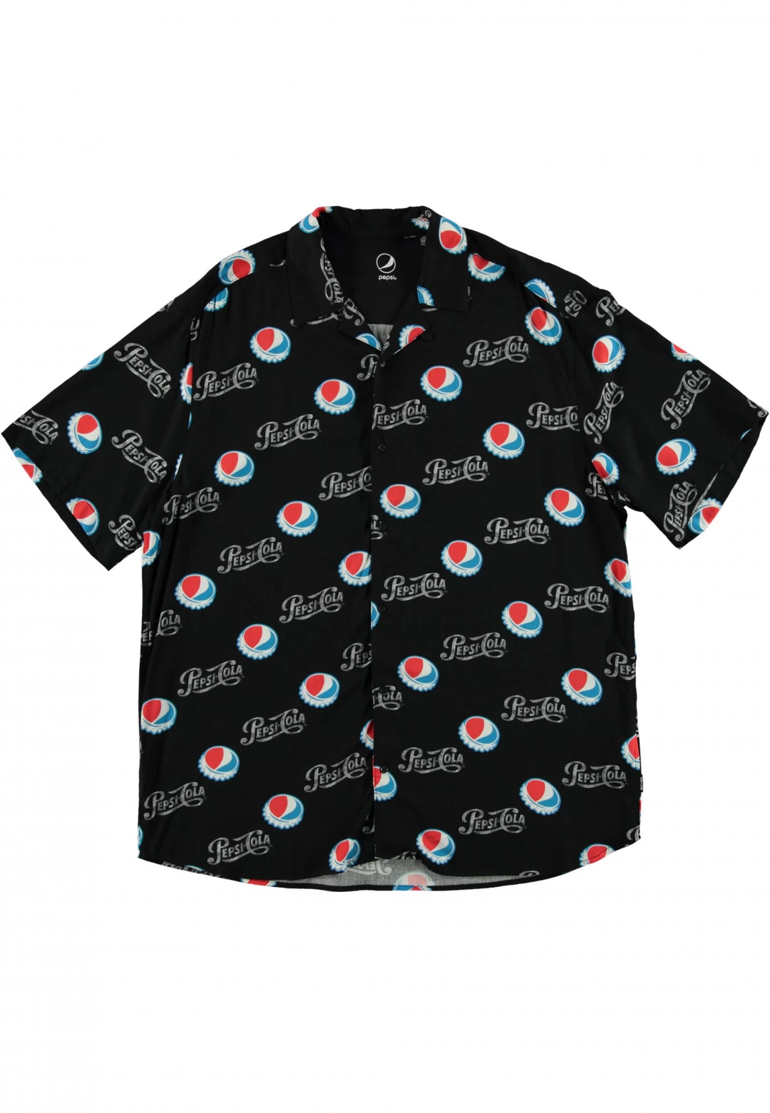 Camicia In Viscosa Con Stampa Pepsi All Over 3 Camicia In Viscosa Con Stampa Pepsi All Over