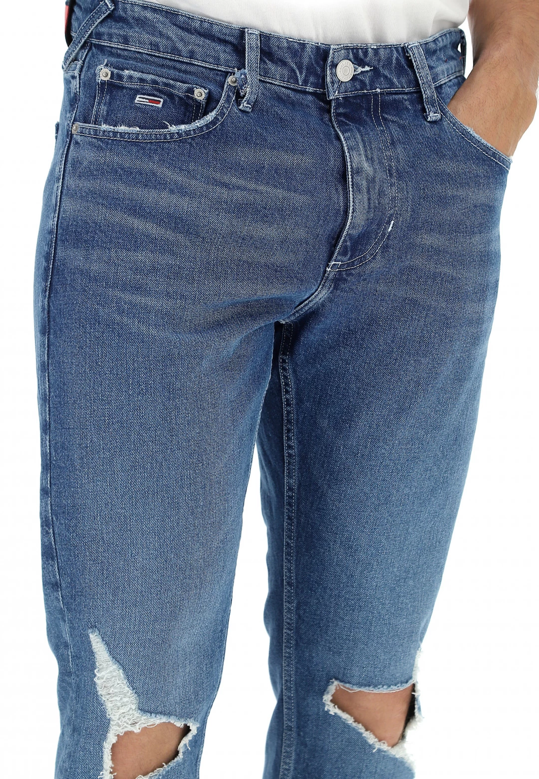 Denim Con Rotture Cucite Tommy Jeans 7 Denim Con Rotture Cucite Tommy Jeans - immagine 5