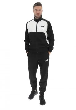 Completo Tuta Puma Uomo In Block Con Logo E Zip