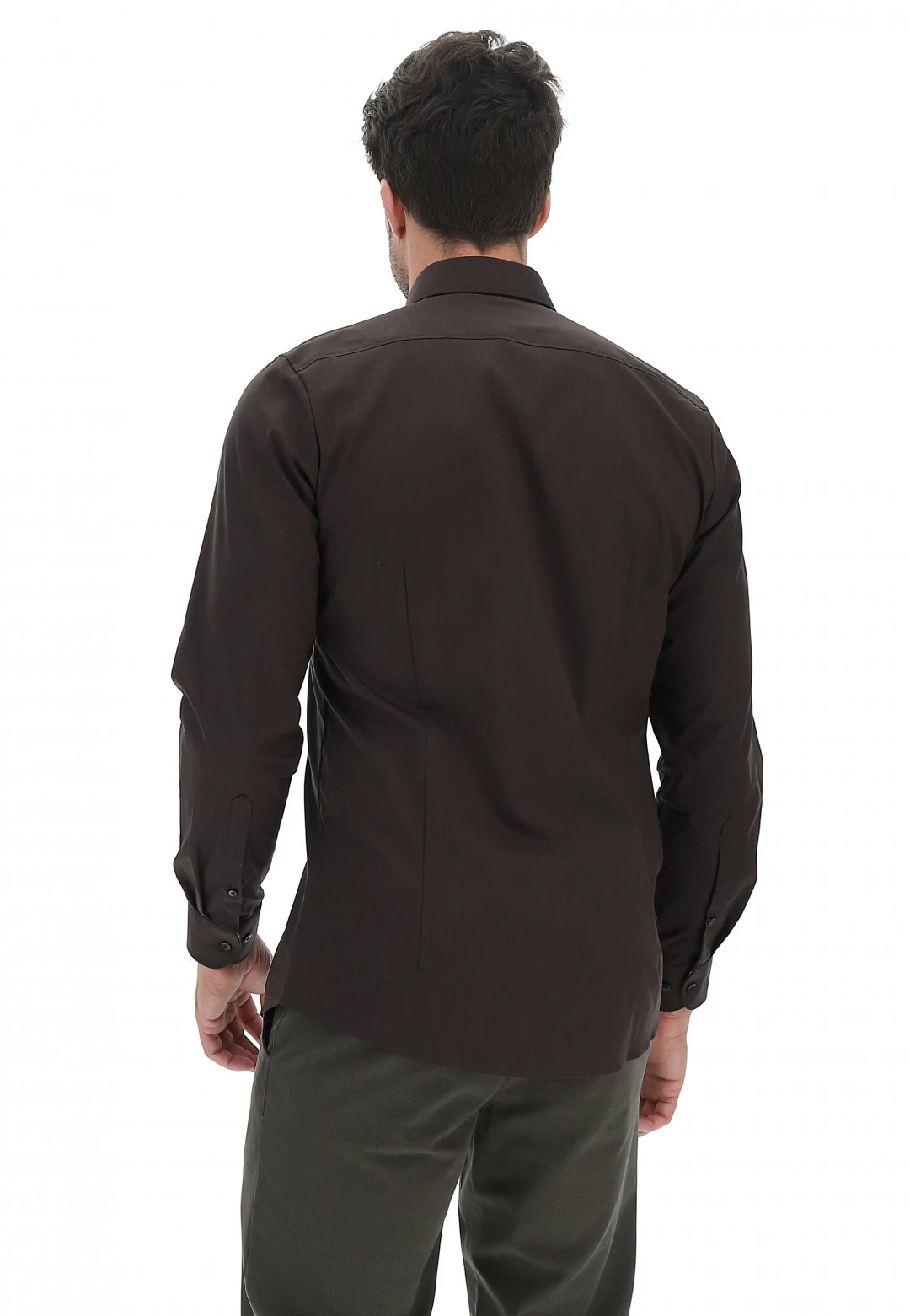 Camicia Body Fit Olymp In Cotone Uomo 5 Camicia Body Fit Olymp In Cotone Uomo - immagine 3