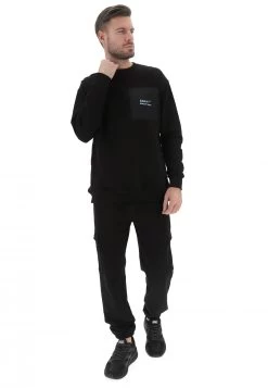 Felpa Girocollo èks Con Scritta A Contrasto Semi Over Fit -Negozio Da Uomo Alla Moda 13b03472f33297510c5d214946dd50cb