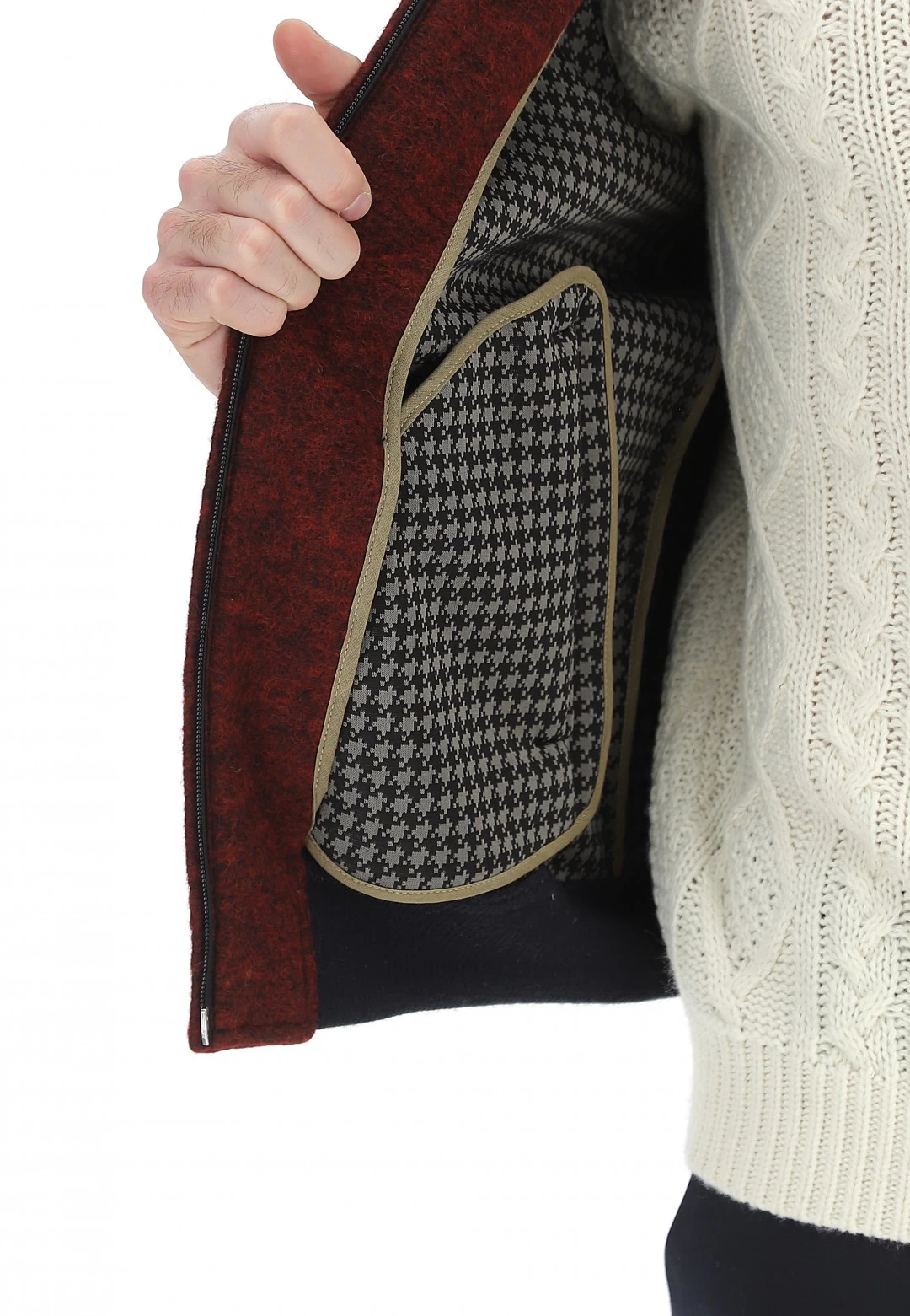 Bomber Lana Cotta èks Uomo 8 Bomber Lana Cotta èks Uomo - immagine 6