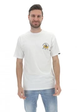 T-shirt Vans Con Stampa Scheletro Fronte E Retro Uomo