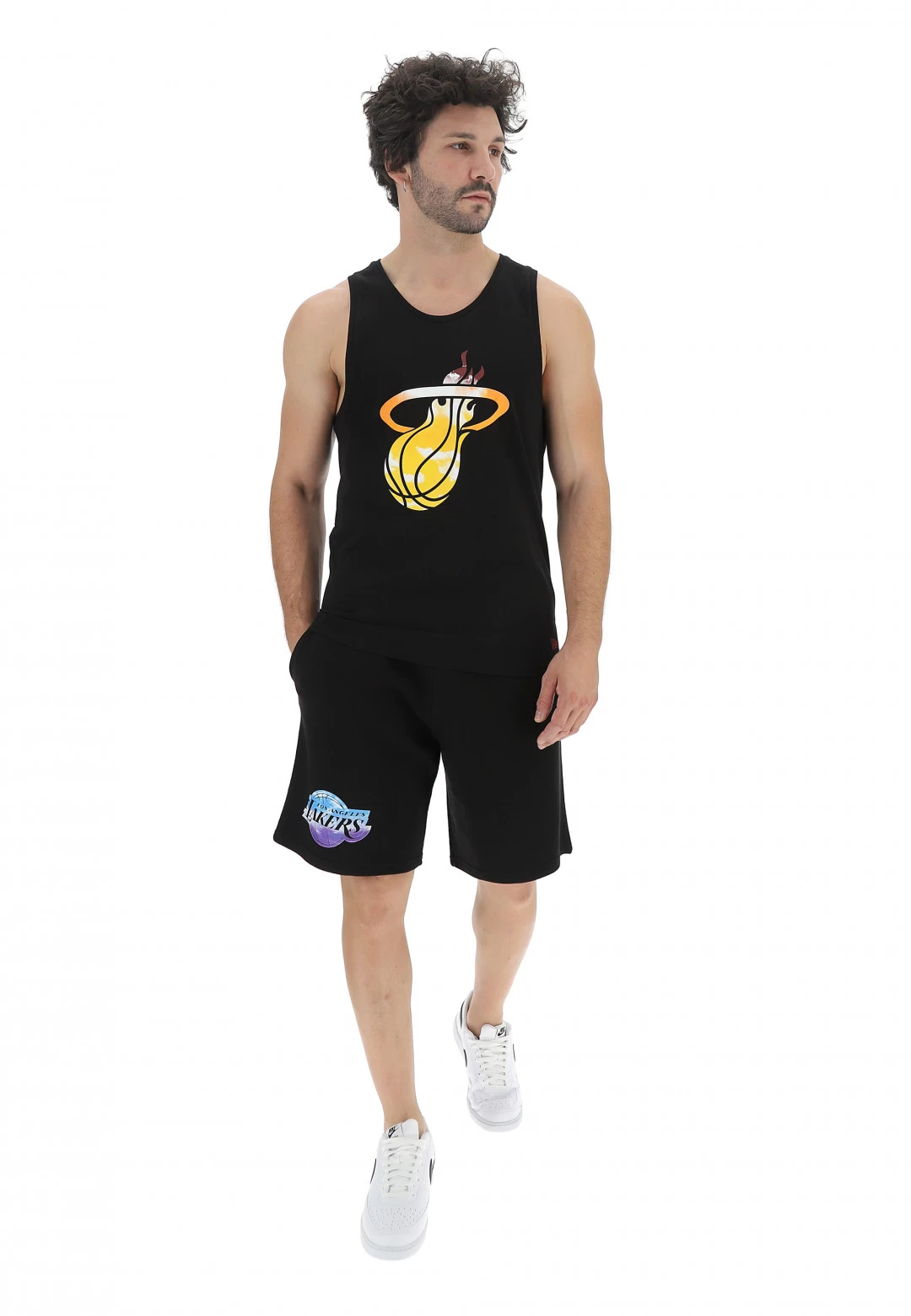 Canotta New Era Stampa Miami Heat Frontale 6 Canotta New Era Stampa Miami Heat Frontale - immagine 4