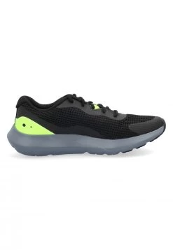 Scarpe Uomo Da Running Under Armour Surge 3 3024883-003 Nero Con Dettagli Verdi -Negozio Da Uomo Alla Moda 1bfdb1ddc6ba10b05d02d23e50509e6f