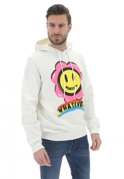 Felpa Con Cappuccio Whatever Con Maxi Stampa Frontale E Logo