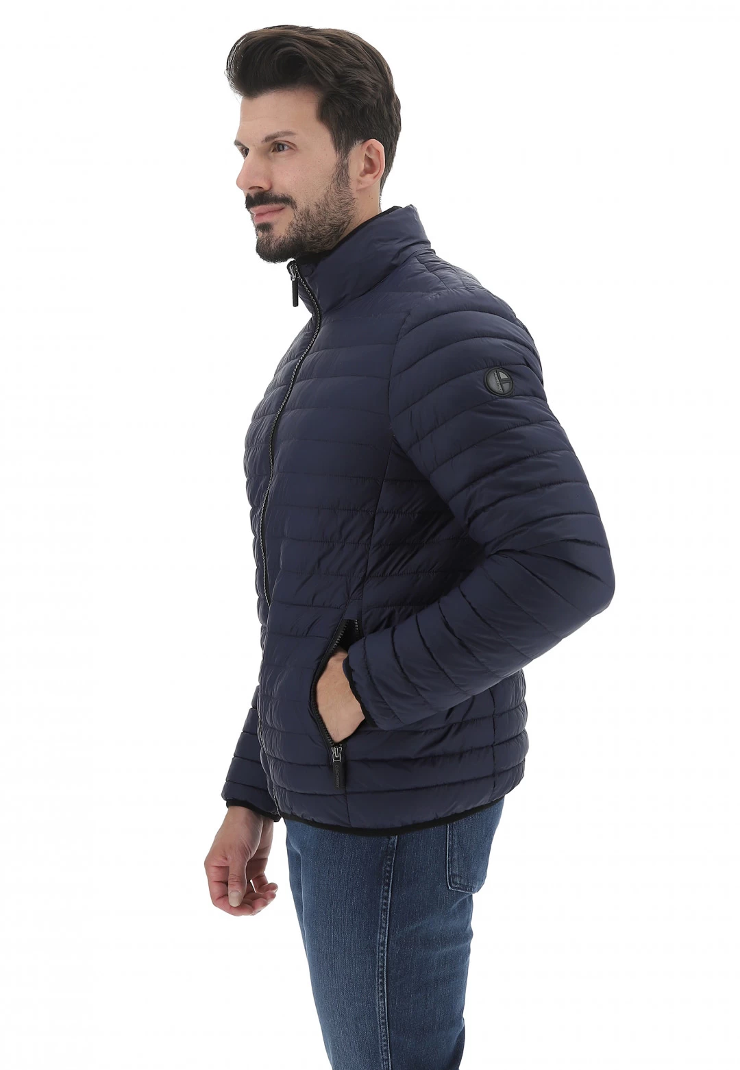 Giubbino 100 Grammi Clinchberry Con Collo A Fascia Uomo 4 Giubbino 100 Grammi Clinchberry Con Collo A Fascia Uomo - immagine 2