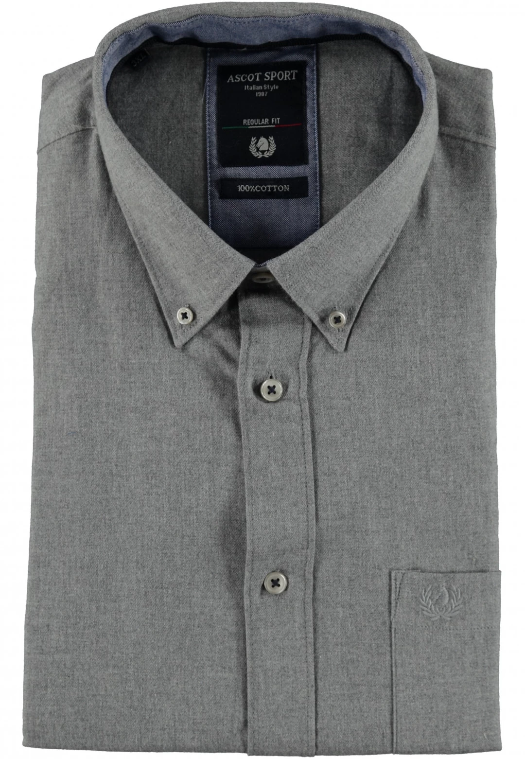 Camicia Manica Lunga In Flanella Ascot Over 4 Camicia Manica Lunga In Flanella Ascot Over - immagine 2