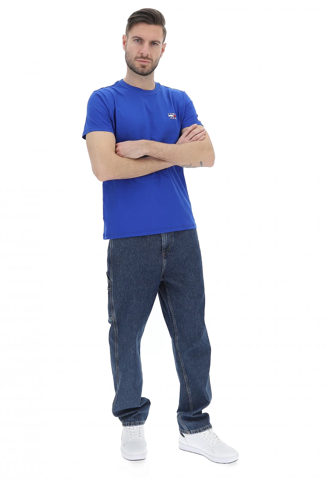 T-shirt Tommy Jeans Con Logo Piccolo 16 T-shirt Tommy Jeans Con Logo Piccolo - immagine 14