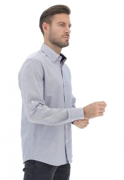 Camicia Fashion Eks Slim Fit Con Fantasia Trattinata -Negozio Da Uomo Alla Moda 1d955ddcede2627b2fb65355191ae37c