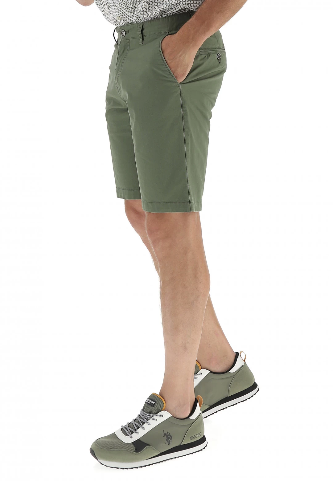 Bermuda Chino Fynch-hatton Uomo In Cotone 12 Bermuda Chino Fynch-hatton Uomo In Cotone - immagine 10