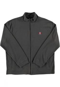 Micropile Uomo Be Board Over Fit Con Zip E Patch Applicata Sul Petto