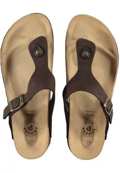 Ciabatte Infradito Arizona 9664u Con Sottopiede Anatomico In Pelle