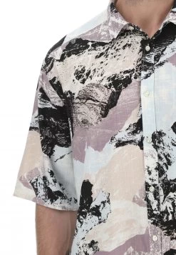 Camicia Manica Corta Fantasia Astratta Only & Sons -Negozio Da Uomo Alla Moda 210a6139ecf9f166d3e3b78dbbdb69d1