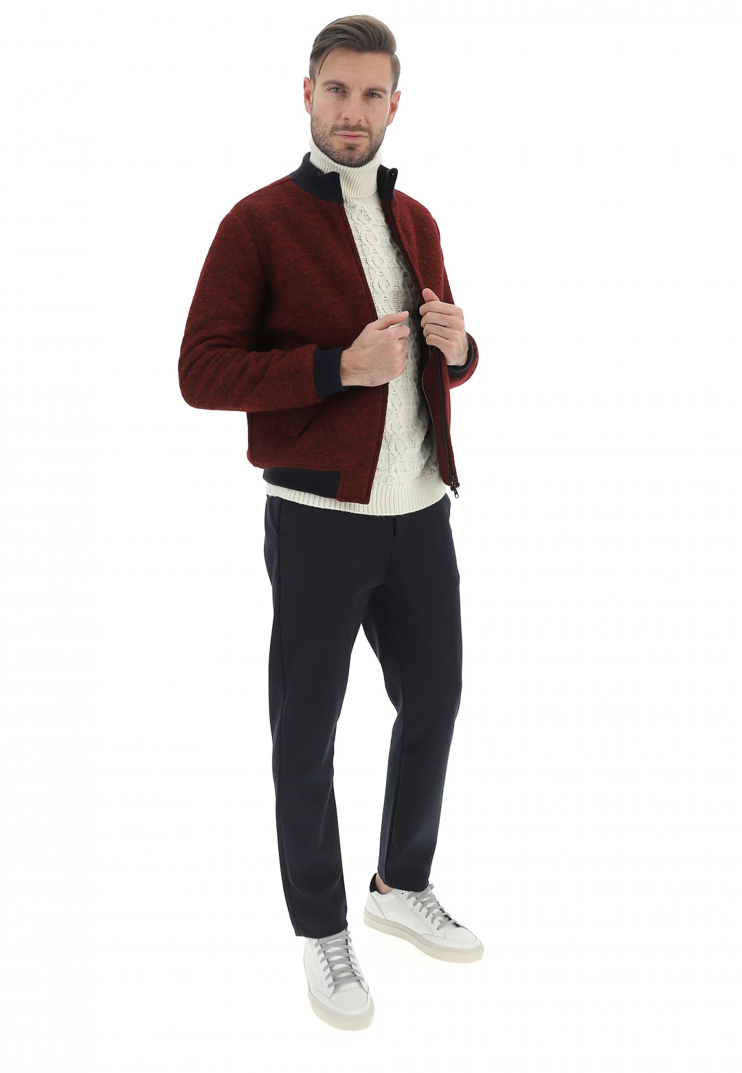 Bomber Lana Cotta èks Uomo 7 Bomber Lana Cotta èks Uomo - immagine 5