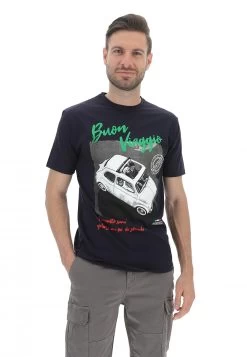 T-shirt Keyjey Denim Stampa Buon Viaggio 17 T-shirt Keyjey Denim Stampa Buon Viaggio -Negozio Da Uomo Alla Moda 2151bfcf1d4665b3ba556d08dabe49e6