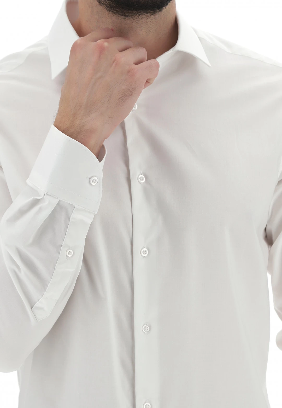 Camicia Classica Tupertu Stretch Slim Fit 7 Camicia Classica Tupertu Stretch Slim Fit - immagine 5