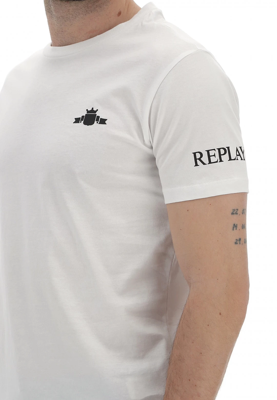 T-shirt Replay Uomo M647222980p 7 T-shirt Replay Uomo M647222980p - immagine 5