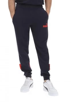 Pantalone Puma Uomo Con Banda Laterale A Contarsto E Logo Gommata