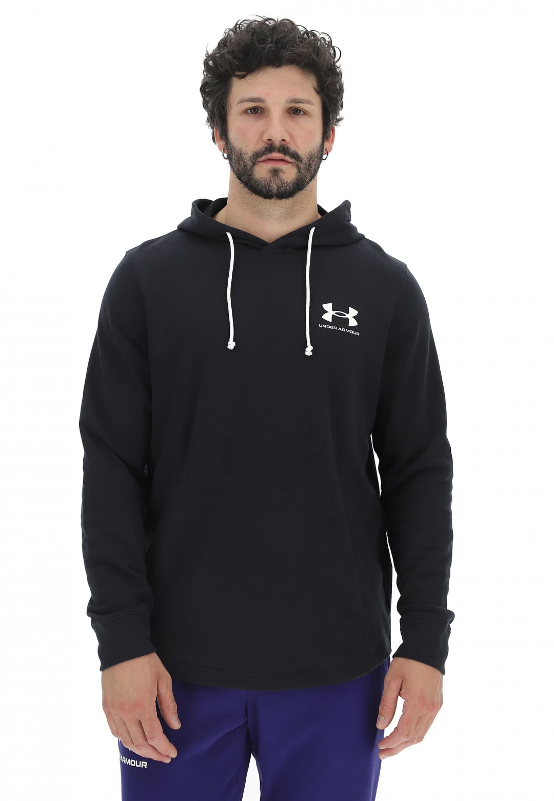 Felpa Con Cappuccio Under Armour Fondo Aperto E Tasche Frontali 3 Felpa Con Cappuccio Under Armour Fondo Aperto E Tasche Frontali