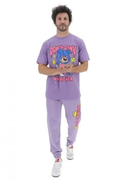 T-shirt Whatever Con Maxi Stampa Orso Frontale -Negozio Da Uomo Alla Moda 270df99c7f006db2059c300bfe5876cc