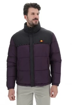 Giubbotto Imbottito Ellesse Bicolor Con Collo A Fascia
