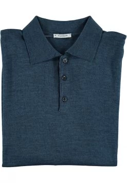 Polo Manica Lunga Over Fit In Misto Lana