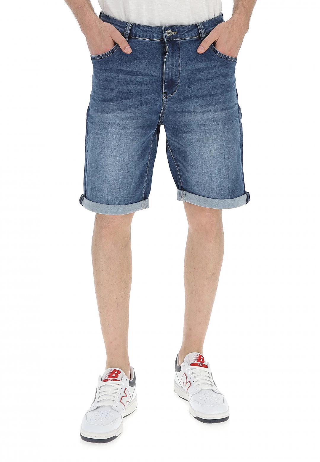 Bermuda Stretch In Denim Age Uomo 3 Bermuda Stretch In Denim Age Uomo