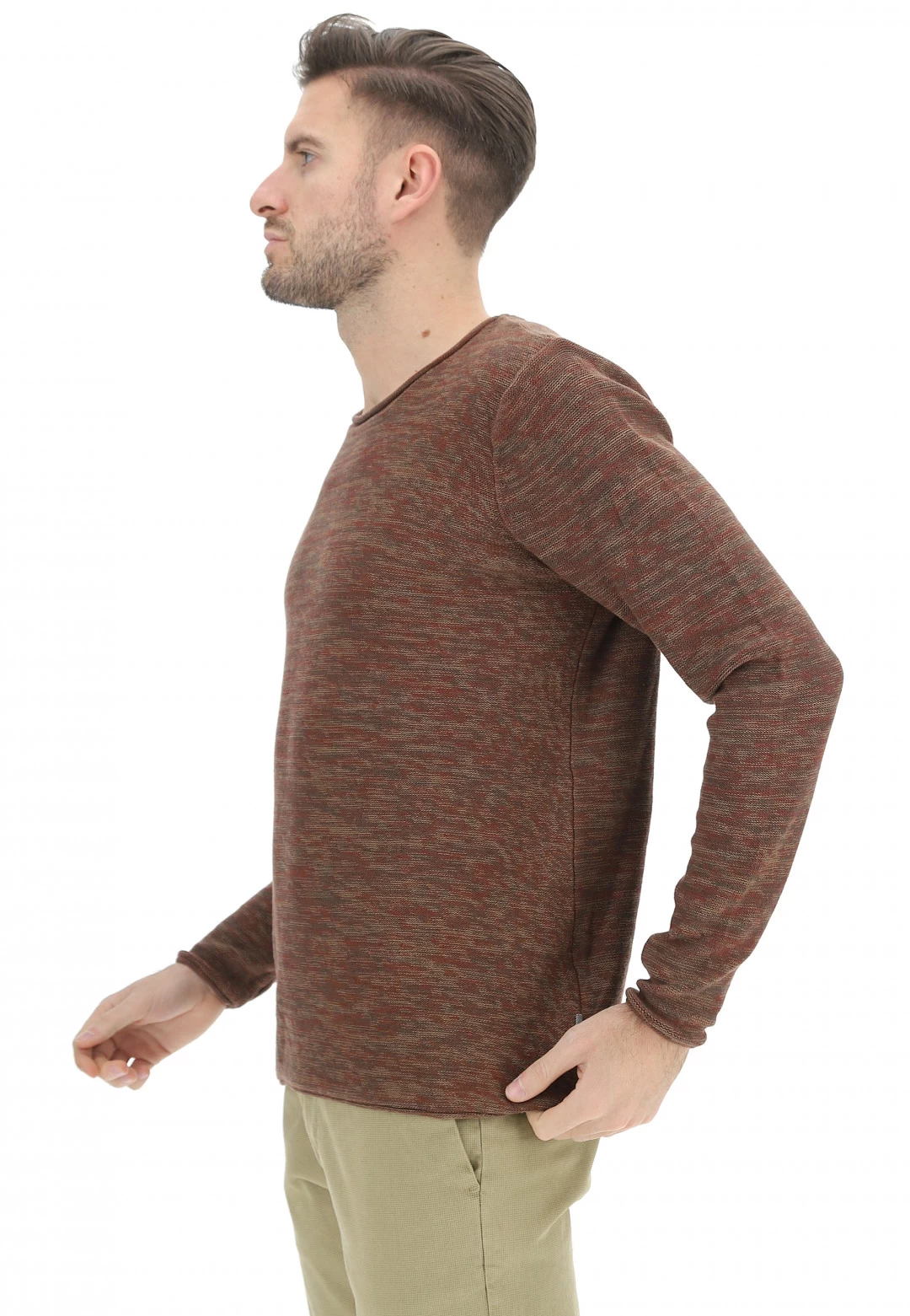 Maglia Melange Cotone !solid 6202627 4 Maglia Melange Cotone !solid 6202627 - immagine 2