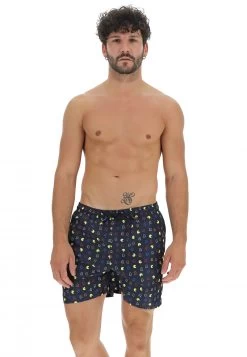 Boxer Da Mare Age Con Stampa All Over Pac-man