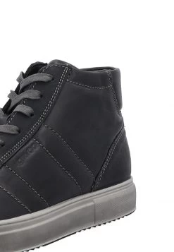 Sneakers Alte In Pelle Igi&co 2632222 Memory Foam Con Cuciture E Zip Laterale Made In Italy -Negozio Da Uomo Alla Moda 2f07a3b7f590986bdbb4d5619cb91a81