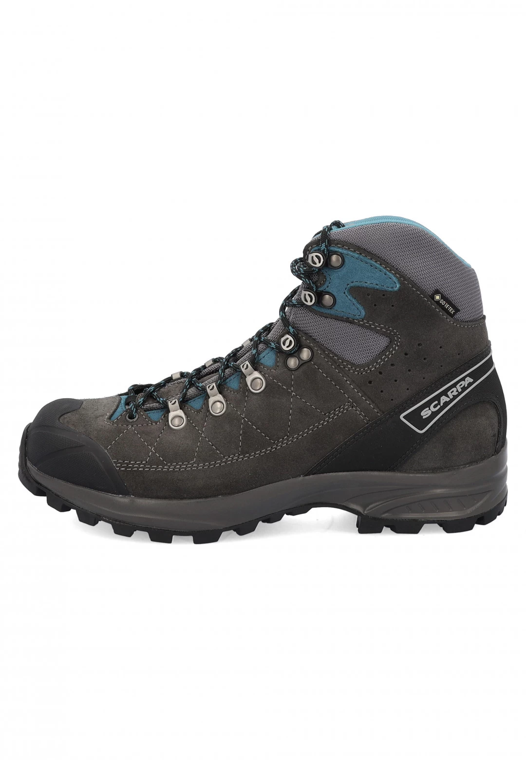 Scarpone Scarpa Kailash Trek Gtx 61056-200 Grigio E Blu Made In Italy 3 Scarpone Scarpa Kailash Trek Gtx 61056-200 Grigio E Blu Made In Italy