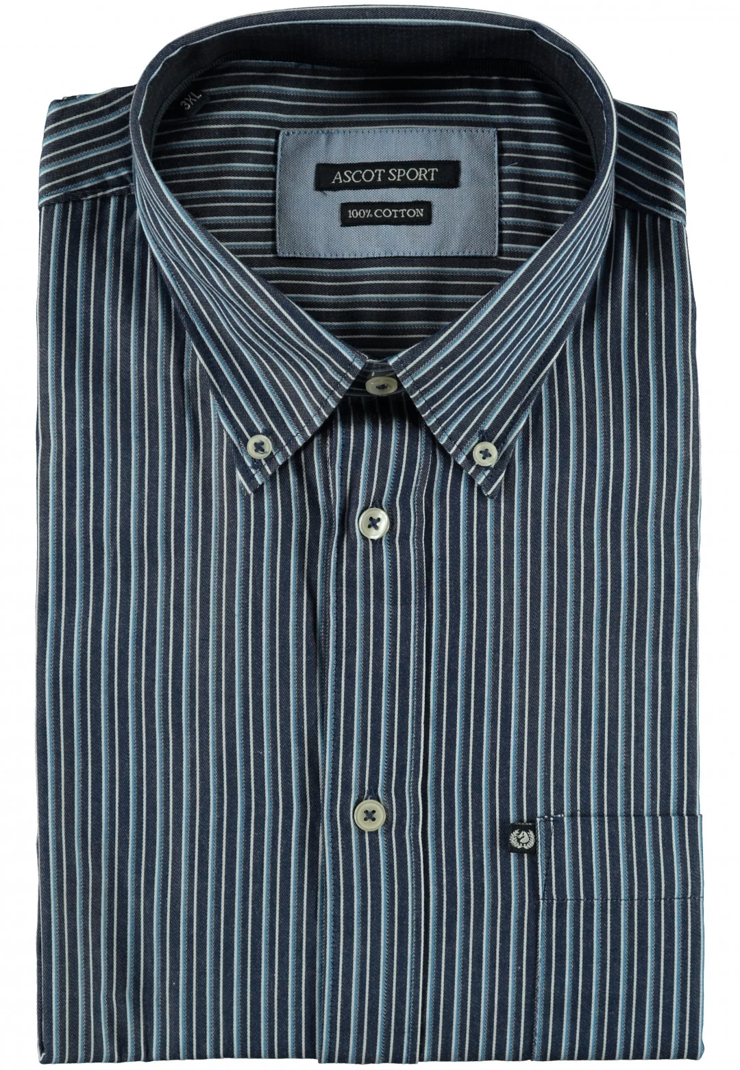 Camicia Ascot Sport Collo Button Down Manica Lunga 5 Camicia Ascot Sport Collo Button Down Manica Lunga - immagine 3