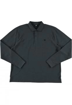 Polo Manica Lunga Ascot Sport Comfort Fit In Piquet Tinta Unita Con Logo Ricamato Tono Su Tono -Negozio Da Uomo Alla Moda 3426cf25a1df6eca86eaa1cf06175f34