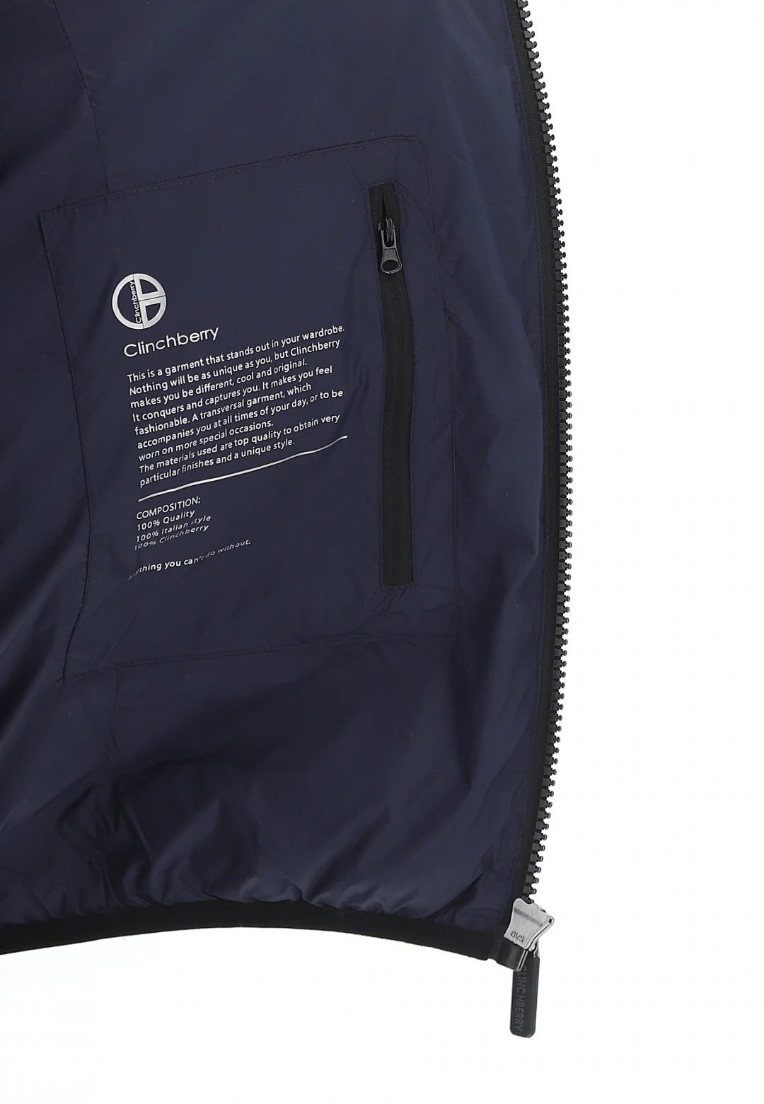 Giubbino 100 Grammi Clinchberry Con Collo A Fascia Uomo 8 Giubbino 100 Grammi Clinchberry Con Collo A Fascia Uomo - immagine 6