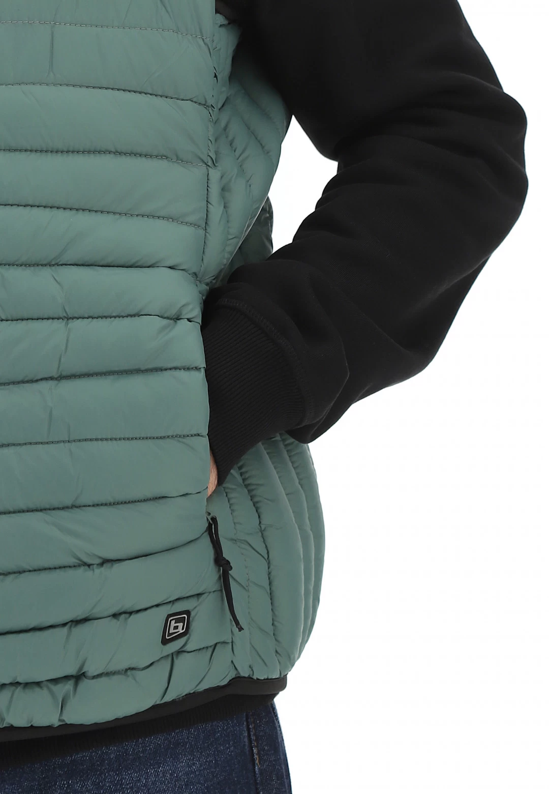 Gilet Blend Full Zip Bicolor Primo Peso 6 Gilet Blend Full Zip Bicolor Primo Peso - immagine 4