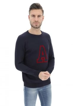 Maglione Age Stampa Lettera -Negozio Da Uomo Alla Moda 34b8578a0949525b9118757fdfabcb56