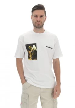 T-shirt Over Stampa Dipinti 8.9